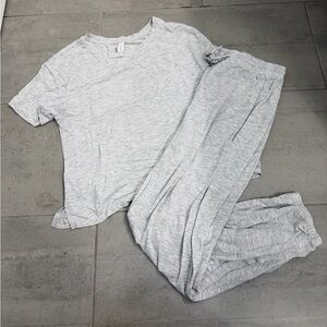 Auden Women’s Medium Cooling Pajama Set - Gray